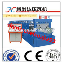 Metal sheet steel rolling machine